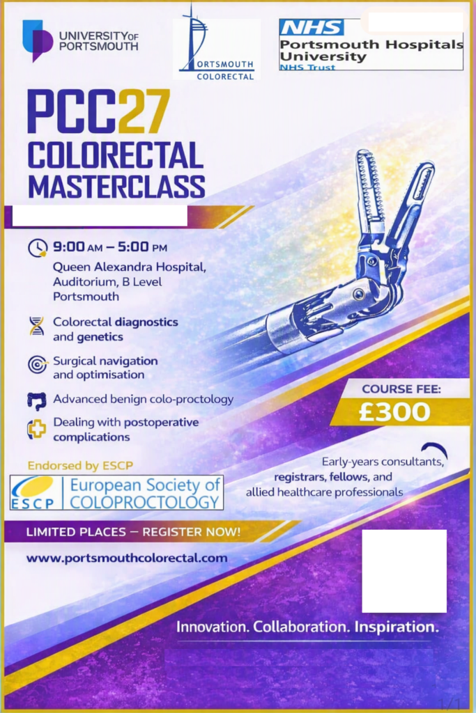 PCC27 Colorectal Masterclass